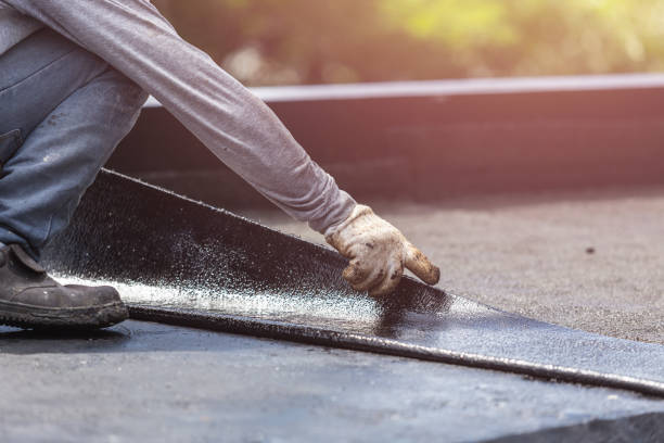 Professional Emergency Waterproofing technician working in Farmer, OH